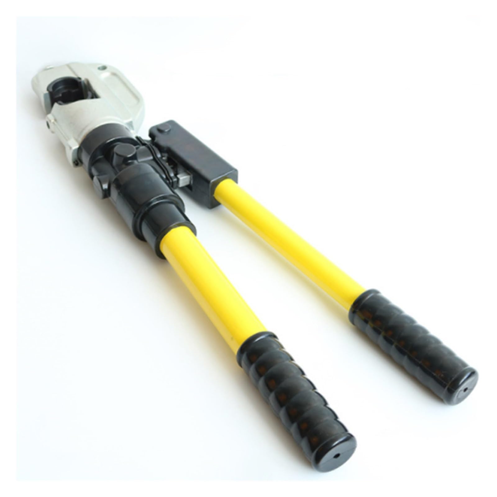 Agzjshkplwq Giallo Hydraulic Crimping Tool, Ep-430 Manual Crimp Plier Crimper 50-400Mm2 With Strap Safety Set， Hydraulic Electric Cable Lug Crimping Tool(Giallo)