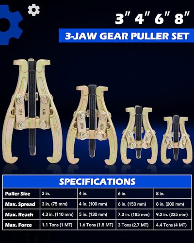 image for Orion Motor Tech Gear Puller Set, 3