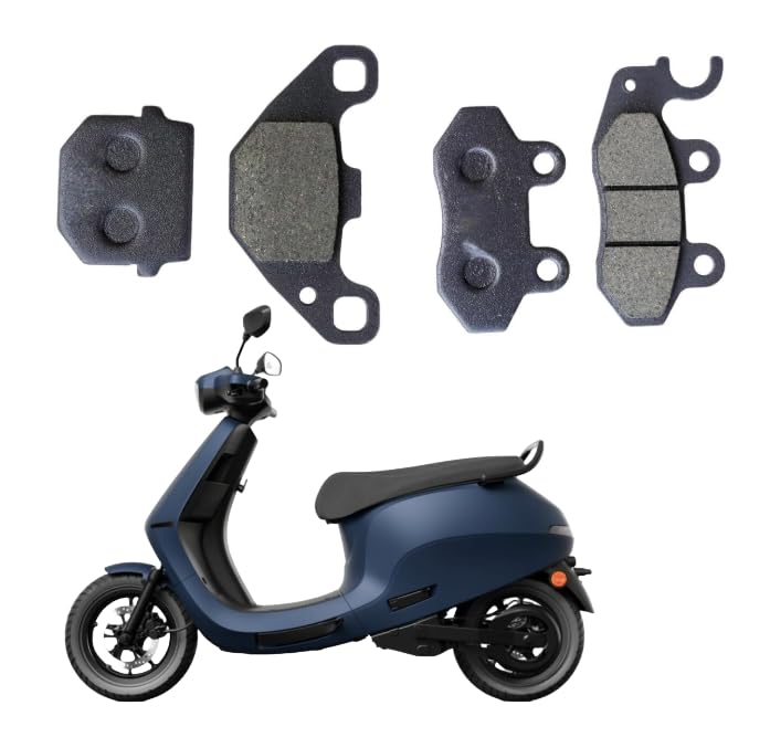 KONAYA Ola S1 Pro Brake Disc Pad Compatible for Ola S1 Pro Electric Scooter (FRONT+REAR) (DP41+DP42)-image-31