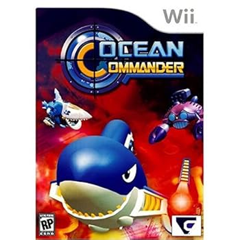 Video Game Ocean Commander - Nintendo Wii Book