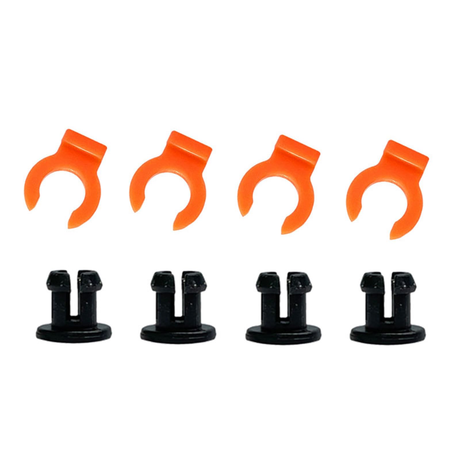 Hdoytxxm B 3D Printer Ptfe Owden Hose Connectors, 4Mm Air Pneumatic Fittings For Accessory Coupling Clip Ptfe Tube Connectors