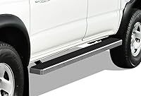 Vista 12 de APS - Estribos (Barras laterales Pasos laterales Barras de paso) Compatibles con Toyota Tacoma 1995-2004, Xtra Cab extendida