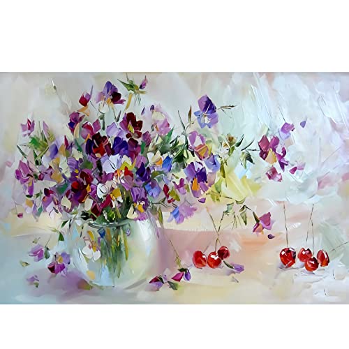 CYKEJISD Puzzle Adulte 1000 Pièces Ensemble De Fleurs Orchidée Papillon Décoratif Puzzle Classique 3D Puzzle Jouet en Bois Cadeau Unique Décoration Intérieure Cover