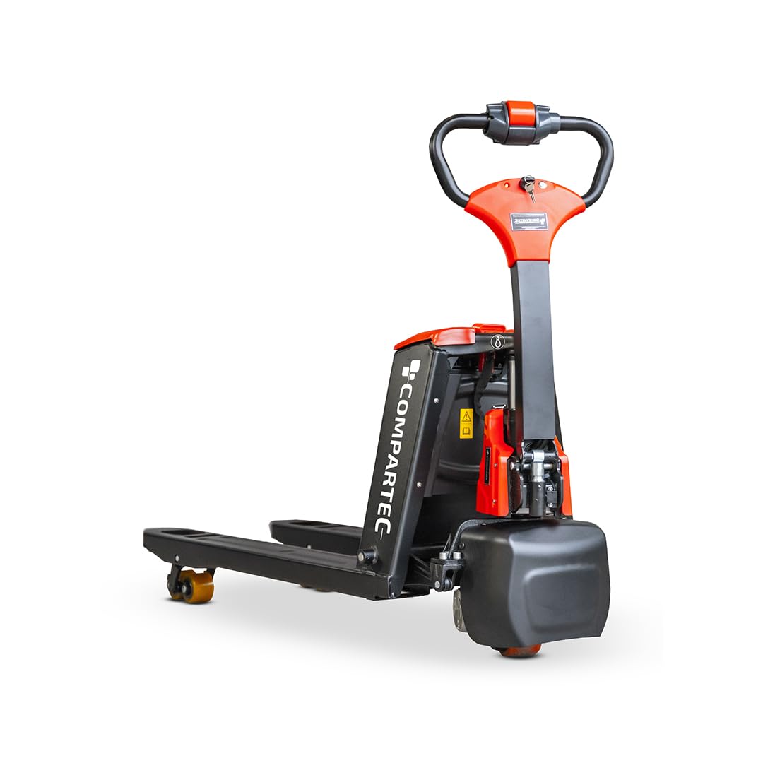 Chariot élévateur électrique : Compartec F3 - Batterie lithium-ion, charge de 1500 kg, longueur de fourche 1150 mm. - Norme industrielle - Performance et efficacité fiables - Idéal pour les entrepôts