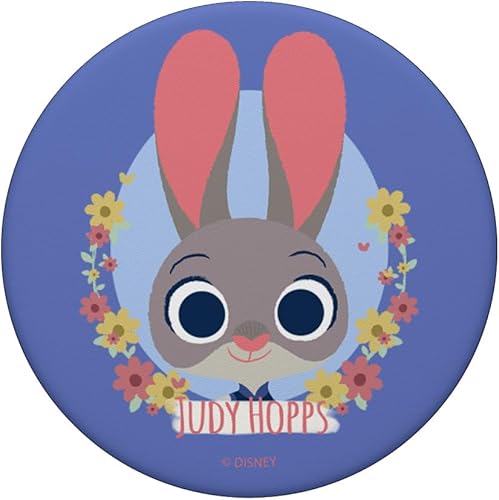 Miniatura 3 de Disney Zootopia Judy Hopps Retrato PopSockets agarre y soporte para teléfonos y tabletas