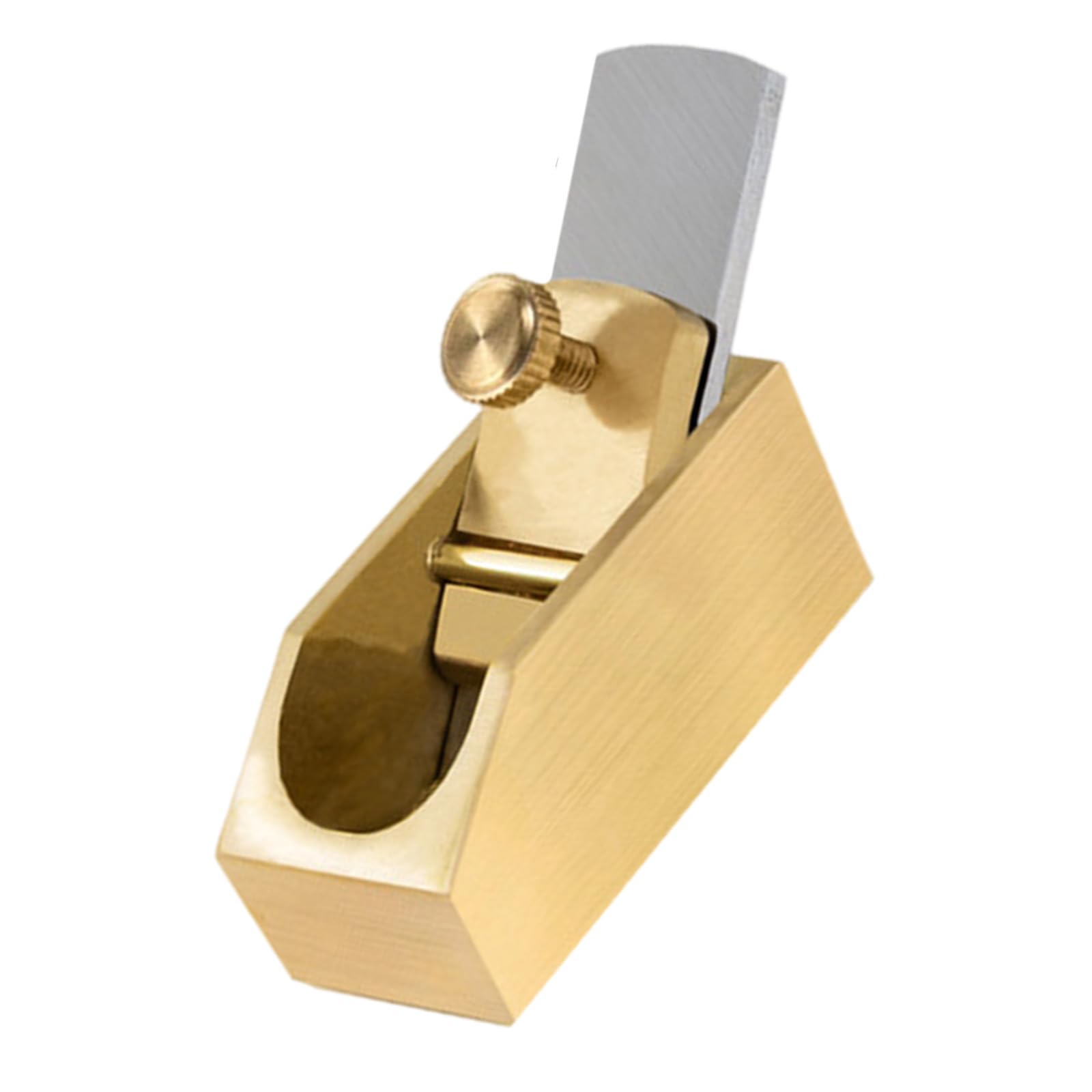Hdoytxxm No. 4 Thumb Plane Wood Planer Hand Tool Flat Bottom Edges Violin Woodworking Manual Push Planing Hand Violin Making