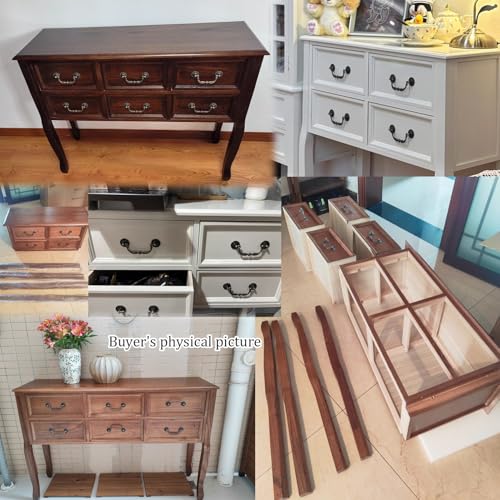 Mesa de sofá para sala de estar con almacenamiento elegante de madera 3