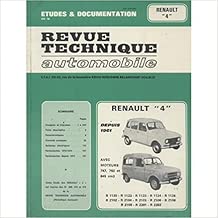 Download Revue Technique Automobile Renault 4 depuis 1961 moteurs 747,782 et 845 cc PDF
