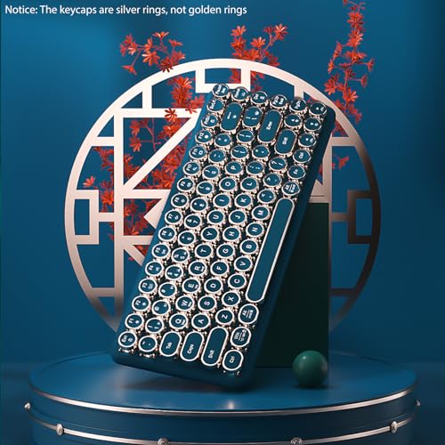 Teclado mecánico inalámbrico Bluetooth de 84 teclas con interruptores intercambiables en caliente 7