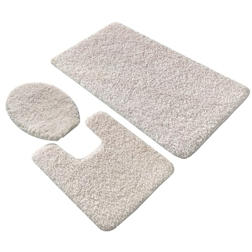 DANIEL'S BATH White 3Pc Elite Blush, 21''x31'',20''x20'', 18''x19