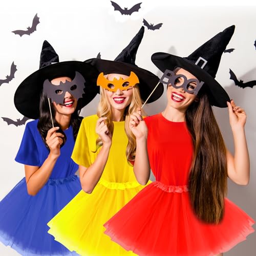 Disfraz Halloween camiseta colorida y tutú, talla L miniatura 5