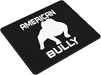 Vista 2 de Non-Slip Rubber Mouse Pad American Bully Laptop Mouse Pad 10 x 12 inch