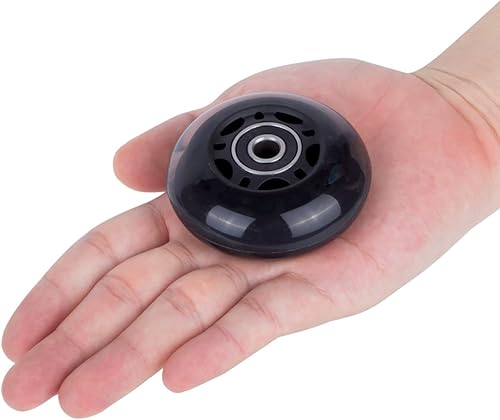 Miniatura 5 de Ruedas de patinaje en línea de 2.520in con rodamientos ABEC-9 para cuchillas, funda Pelican Storm, bolsa de rodillo, maleta de equipaje de mano,