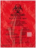 SP Bel-Art 131660001 Bench-Top Biohazard Bags; 0.018mm Thick, 0.43 Gallon Capacity, Red Polyethylene (Pack of 1000) (F13166-0001)