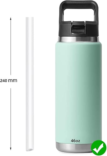 Miniatura 4 de Pajitas de repuesto compatibles con botellas YETI Rambler de 46 onzas, All YETI Rambler (12 onzas, 18zo, 26 onzas, 36 onzas, 46 onzas, 64 onzas),