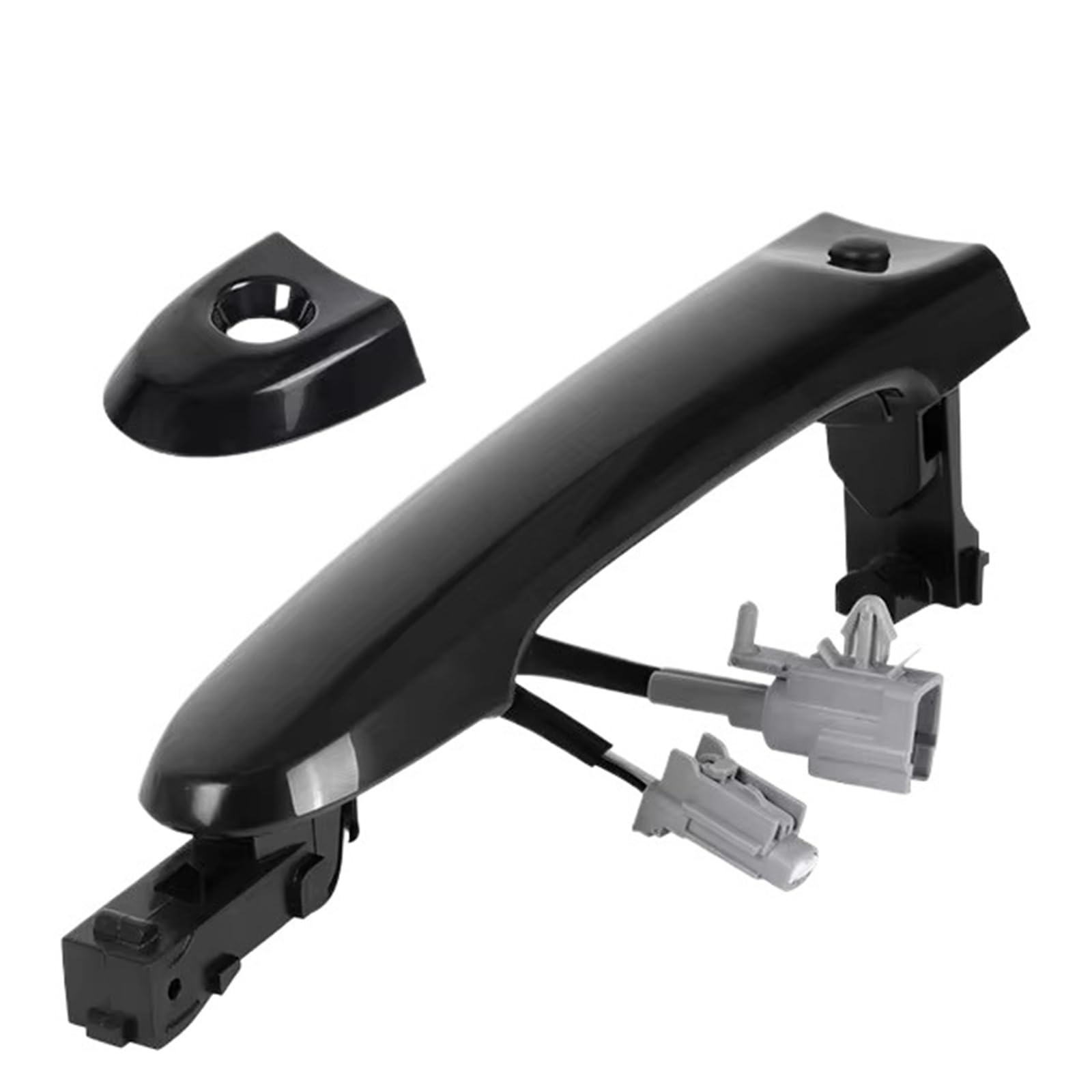 Qjahxkf With Hole Replacement Exterior Door Handles Exterior Door Handle Pull 82644-1Fa5a 80640-3Wc2a 80644-3Wc2a 80640-1Fa5b For Nissan For Versa For Juke For Cube 2009-2019 Outer Handle(With Hole)