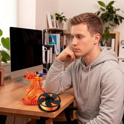 Filamento de impresora 3D multicolor con acabado limpio para prototipado 4