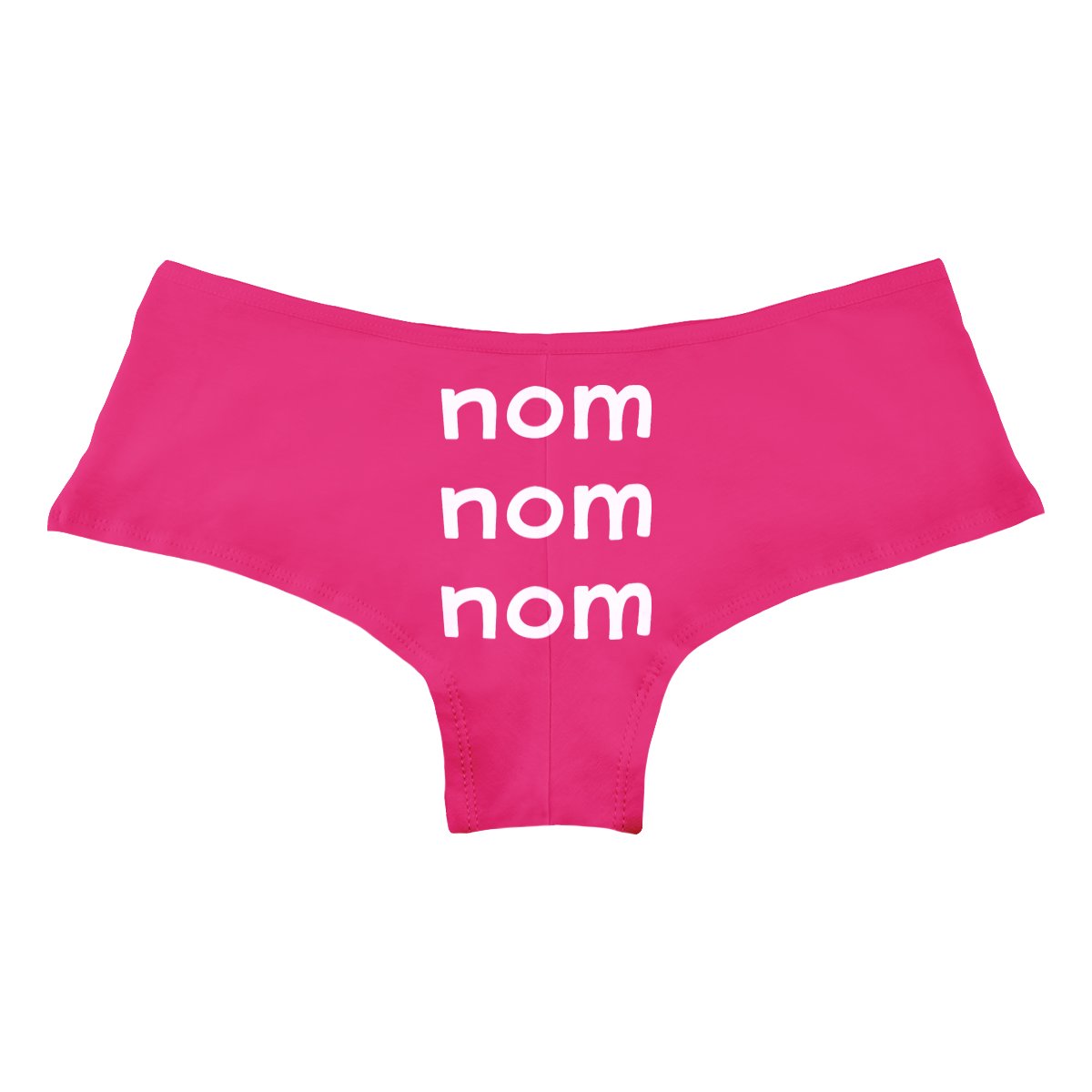 Nom Nom Nom Funny Women's Boyshort Underwear Panties