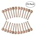 Produktbild PROKTH Honig-Dippers aus Holz, 24 Stück, Mini-Holz-Honig-Dipper für Honig, Kaffee, Milch, Tee, Spender, Griff Mischstab Dipper Dessert-Werkzeuge, Holz, Holz, 7.6cm/3 inch