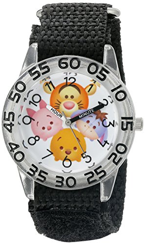 Montre Tigger Disney W003006 pour garçon avec bracelet en nylon noir