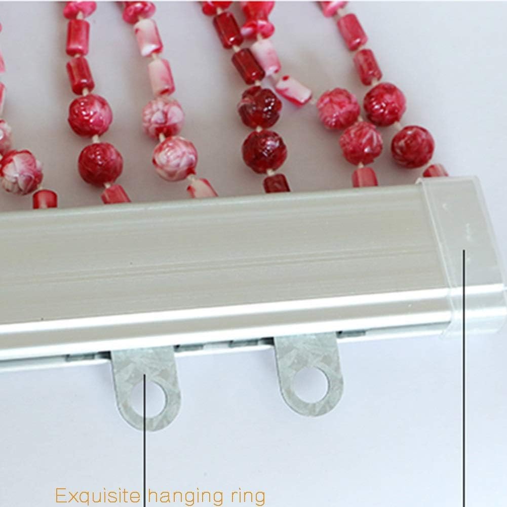 Beaded Curtain Bead Strands Curtain for Doorway Closet Passage Beautiful Home Decor Door Screen Divider for Wedding Party Decoration (Color: Purple Size: B 4.3 x 0.8 ft (1.0 x 2.2 m)