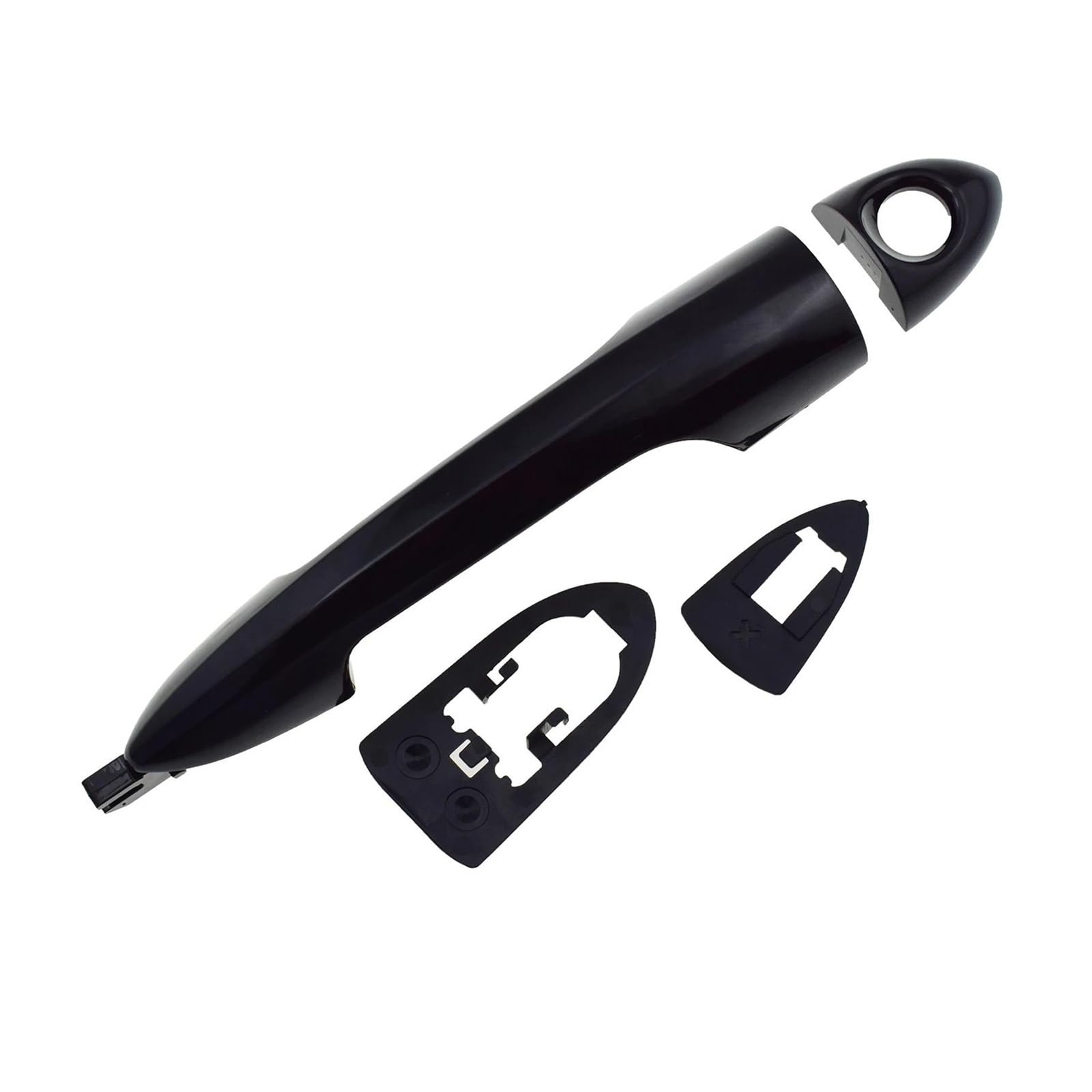 EVEKHAHHRB Exterior Door Handle 1PCS for Alfa for Romeo 147 for Giulietta for Mito Front Rear Left Rear Exterior Door Handles Outer Door Handle(1PC Front Left)