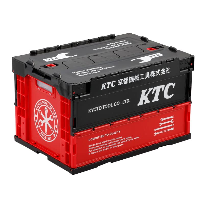KTC Folding Container, 50L Black