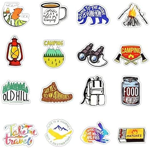 400PCS Mixed Stickers for Hydro Flask Water Bottles,Including Vsco Stickers and Outdoor Stickers,Cute Waterproof Vinyl Stickers Decals for Kids,Teens and Girls,Unique Durable Aesthetic Trendy Stickers