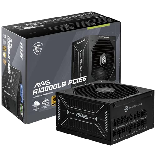 MSI MAG A1000GLS PCIE5ASW[RpNgQ[~O1000WdA80+S[hAATX 3.1 & PCIe 5.1ΉAlCeBufAJ[12V-2x6P[uAmCYAG{XWPbgP[uA10Nۏ