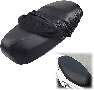 Motorcycle Scooter Moped Seat Cover, Motorcycle Seat Cover Universal, Motorcycle Seat Cover, Waterproof Seat Cover, Motorcycle Seat Cover Leather for Motorcycles/Scooters, Rain Dust Sun Protection,