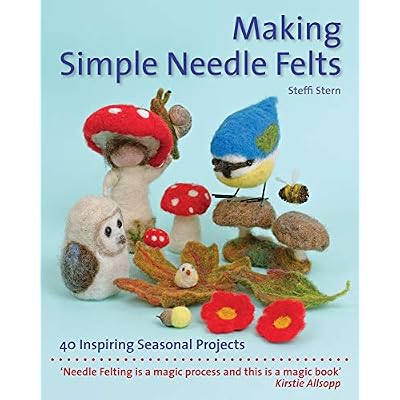 Making Simple Needle Felts