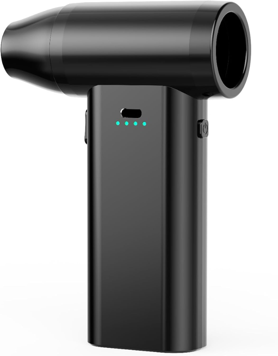 Cordless Blower 130000RPM Air Blower with Interchangeable Nozzles Light Weight for Outdoor Snow Use Rechargeable Cooling Fan