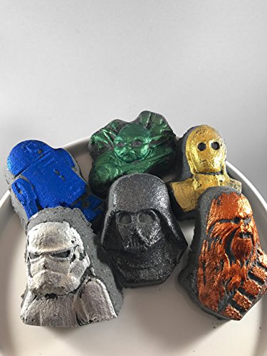 6 Star Wars Bath Bombs