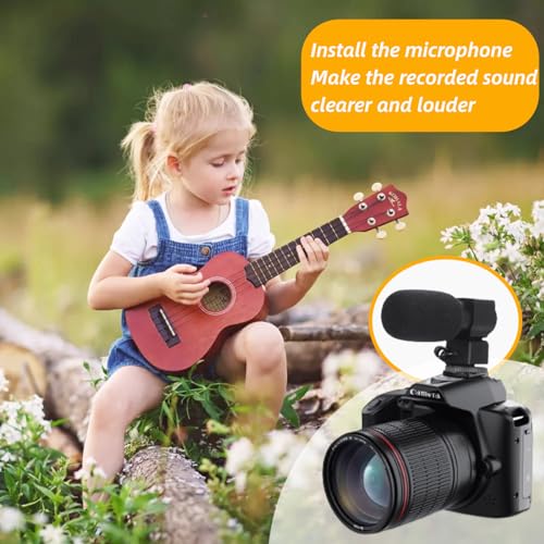 Camera VINGVO para Vlogging con pantalla IPS y zoom 16X miniatura 4