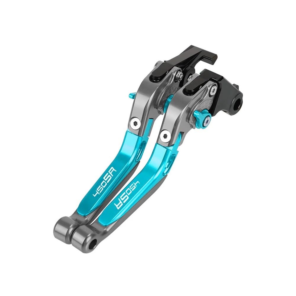 MLIOJU Motorcycle Clutch Lever 450SR Motorcycle Accessories Adjustable Extendable Foldable Brake Clutch Levers for 450SR 450 SR/SS 450SS 2021 2022 2023
