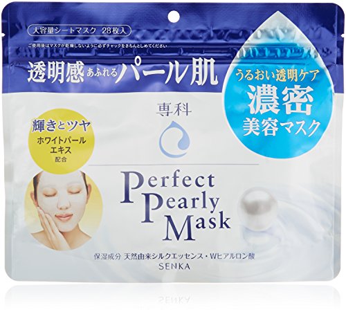 Senka Perfect Pearly mask sheet-like beauty mask 28 sheets
