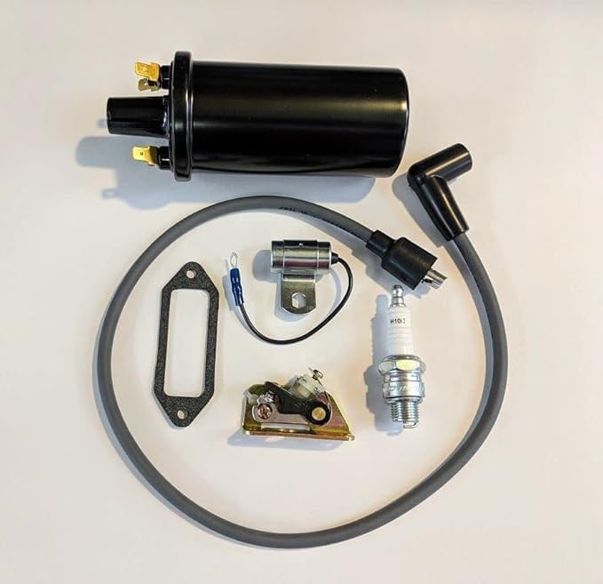 Replacement for KOHLER OEM Coil, Points, Condenser, Spark Plug Wire for K90 K141 K161 K181 K241 K301