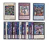 yugioh holographic rare Extra Deck Set Yu-Gi-Oh! - Extra Deck Set - 15 Verschiedene Karten - XYZ, Link, Synchro, Fusion - 1 Holo garantiert - Deutsch - mit GECO Versandschutz