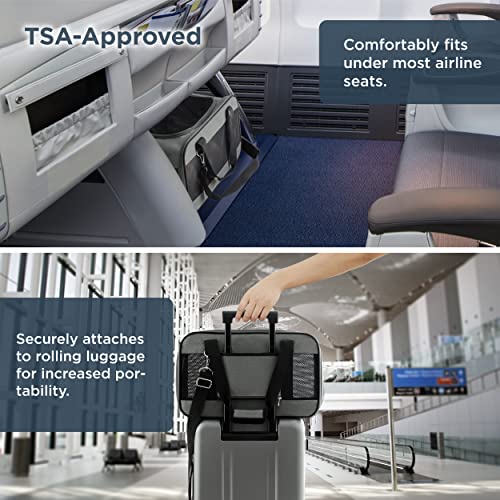 Lesure Cat Carrier Airline Approved - Dog Carrier For Small Dogs Collapsible Soft Side Tsa Approved Travel Pet Carrier For Car, Grey, 17.5X11X11 #TOP1
