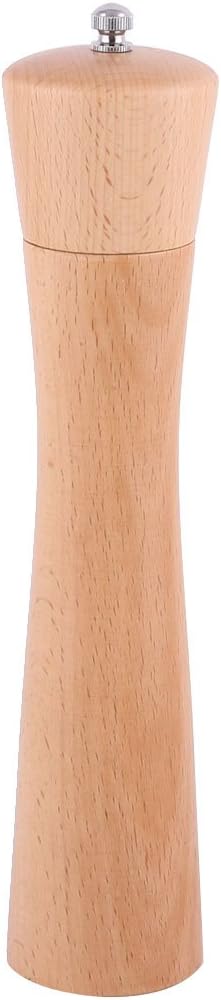 Ruilogod Wooden Kitchen Accessory Sesame Mill Grinder Shaker 27cm Length Wood Color (id: 6bc b27 38a dff 77f
