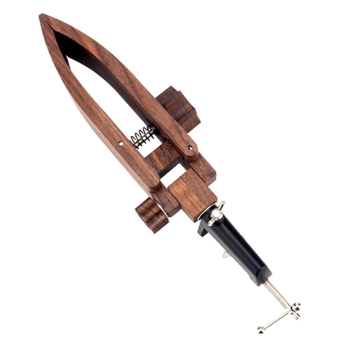 Pince en Bois Réglable pour Couture à la Main, Outil de Couture Pliable pour Cuir, Pince Fixe