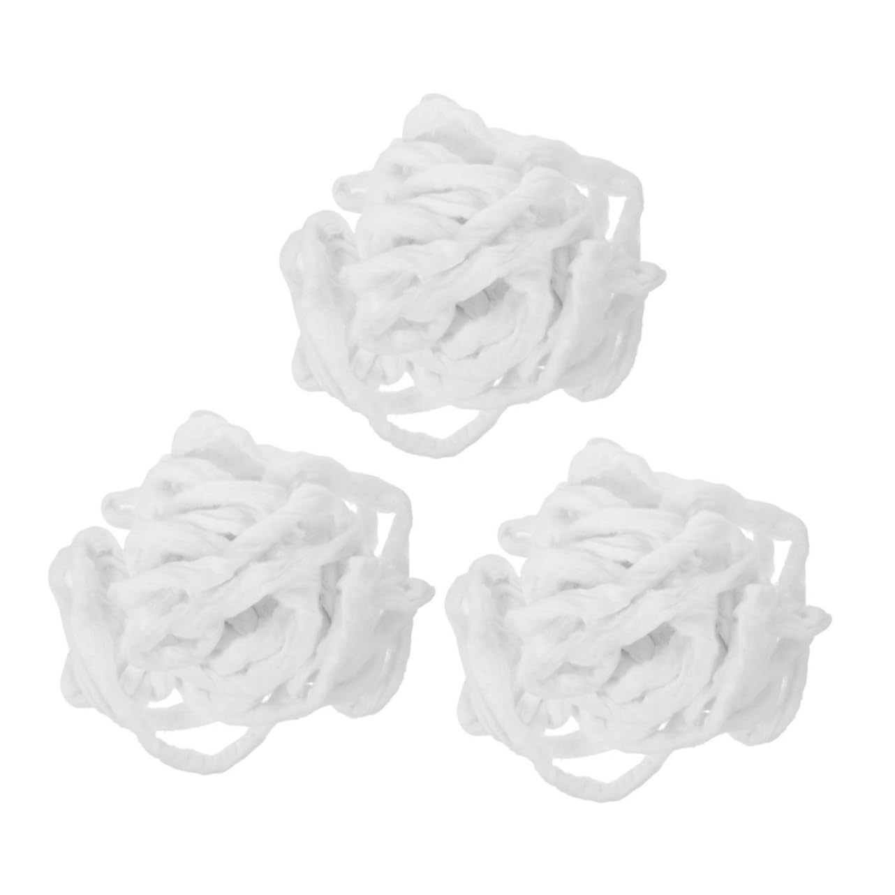 WOFASHPURET Convenient Cotton Strips for Hair Perming and Dyeing Absorbent Disposable Hairdressing Rolls Soft and Versatile for Salon Use with String Design