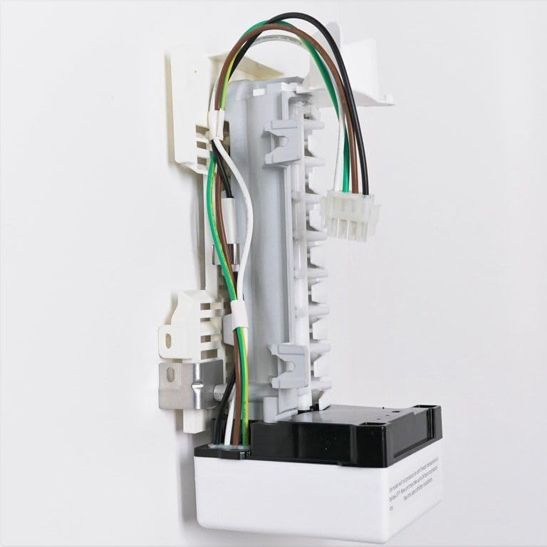 Side view of Samoser Refrigerator Ice Maker Assembly