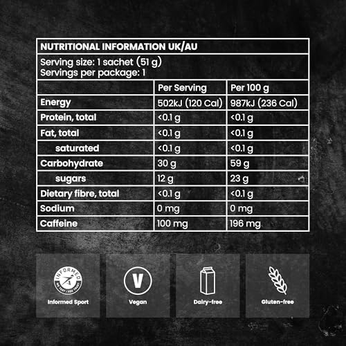 Image of Precision Fuel PF30 Caffeine Energy Gel - Mild Flavour Running Gels for Endurance Athletes, 30g Carbohydrate, Easy-to-Digest, Perfect for Running & Long-Duration Sports (Pack of 15)