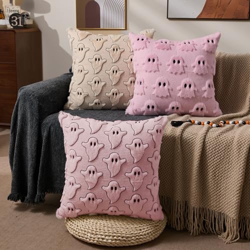  Fall Halloween Pillow Covers 18x18 Set of 2  - image 5