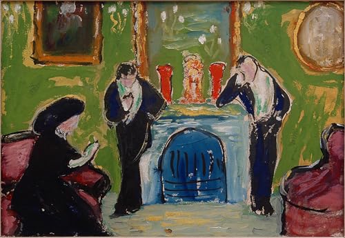 Toile Suis Kamin de Marianne Von Werefkin pour décorer une chambre