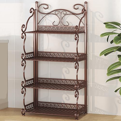Bibliothèque pliable en métal, étagère de rangement étroite pour bureau et salon