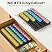 EVERIE Drawer Coffee Pod Organizer for Vertuo Capsules – Holds Up to 40 Large or 52 Small Pods, Space-Saving Insert Tray, Fits Kitchen Cabinets, 15.4