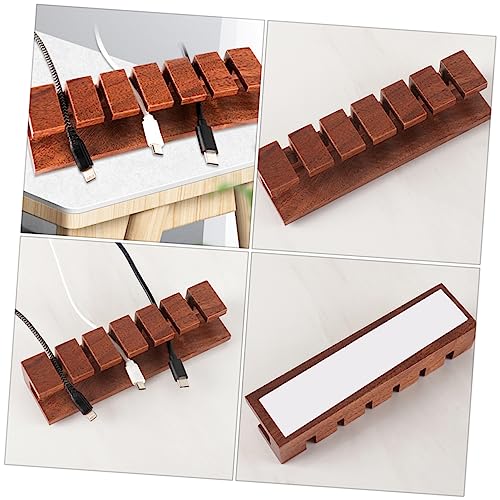 Hemobllo 1pc Organizador de Cables Clip para Manejo de Cables para Escritorio Compatible con Varios Cables Fácil de Instalar miniatura 2