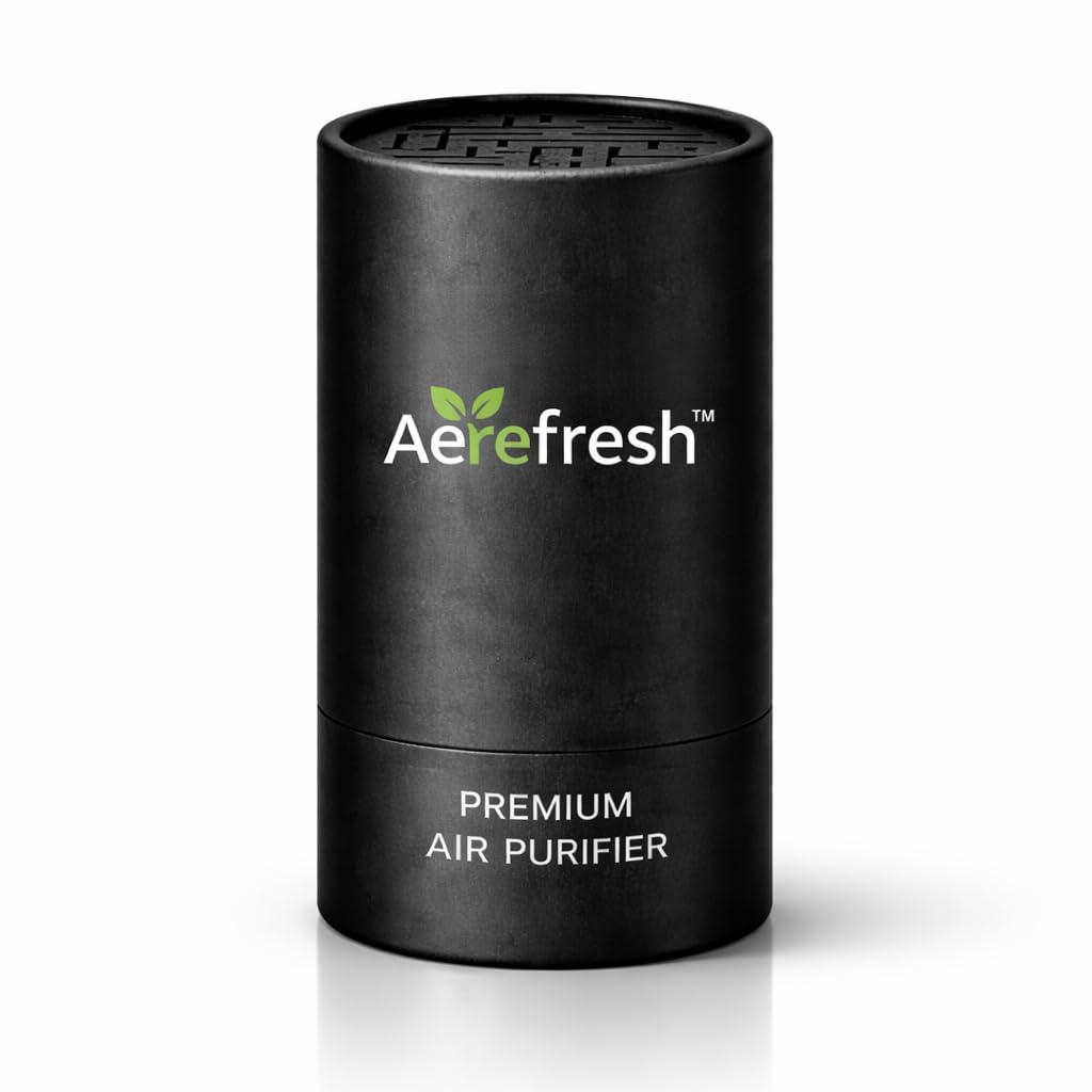 Aerefresh™ Ultra Premium Luxury Car Air Purifier – Advanced Activated Carbon for 24/7 Odor, Smoke & Pollutant Removal | Eco-Friendly, Non-Electric Design